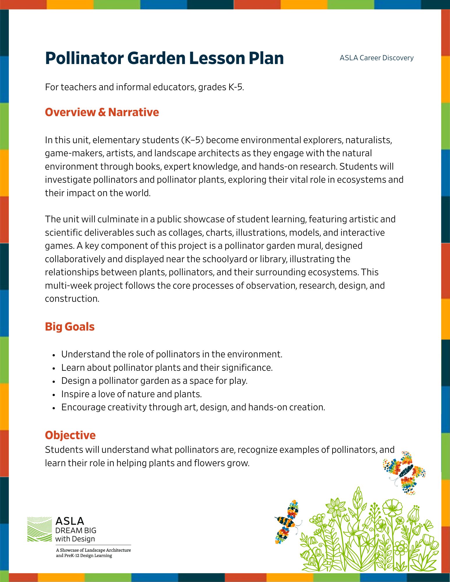 Pollinator Garden Lesson Plan FINAL
